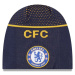 New Era ENGINEERED SKULL BEANIE CHELSEA FC Klubový kulich, tmavě modrá, velikost