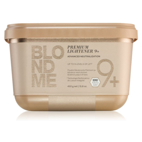 Schwarzkopf Professional Blondme Premium Lightener 9+ prémiový zesvětlující 9+ bezprašný pudr 45