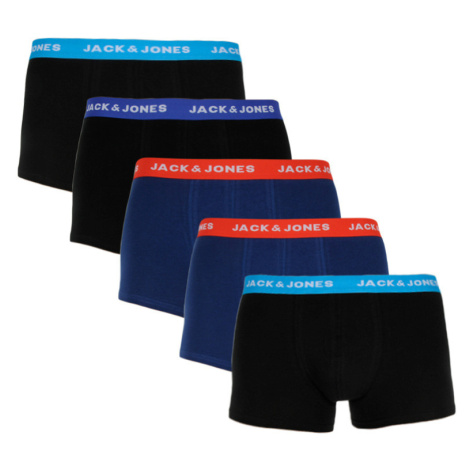 5PACK pánské boxerky Jack and Jones vícebarevné (12144536) Jack & Jones