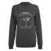 Ladies F-Word Crewneck - charcoal