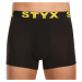 10PACK pánské boxerky Styx sportovní guma černé (10G9601)