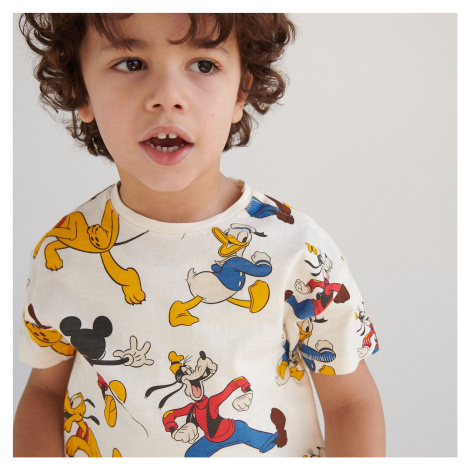 Reserved - Bavlněné tričko Disney - Krémová
