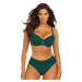 Dámské dvoudílné plavky Fashion 27 S940SV1-7 tm. zelené - Self
