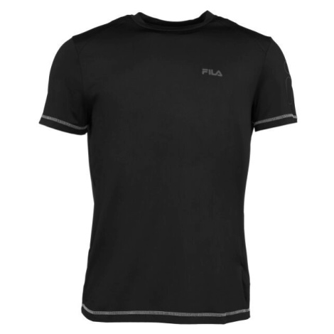 Fila MORITZ Pánské triko, černá, velikost