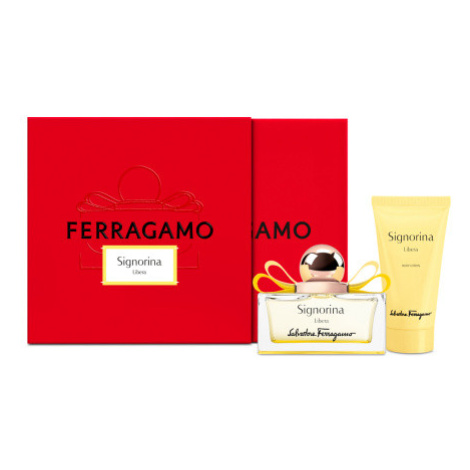 Salvatore Ferragamo Signorina Libera dámský set - parfémová voda 50 ml, tělové mléko 50 ml