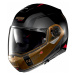 Moto helma Nolan N100-5 Consistency N-Com P/J Barva Flat Black-Bronze