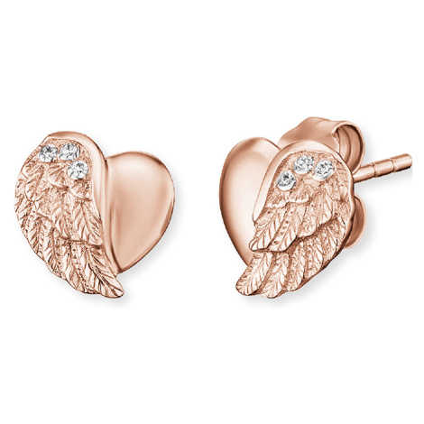 Engelsrufer ERE-LILHEARTWING-STR Earrings - Wings of the heart