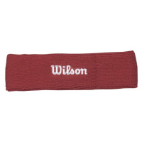 Wilson HEADBAND RD OSFA Tenisová čelenka, červená, velikost