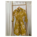 Košilové šaty Zalité sluncem tříčtvrteční rukáv s manžetou