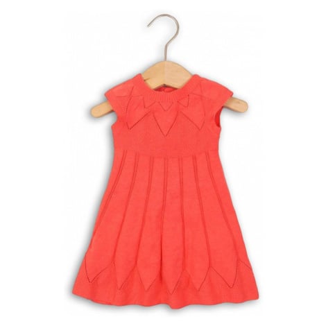 Šaty dívčí úpletové, Minoti, PARIS 5, červená - | 18-24m