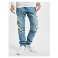 Claudio Slim Fit Jeans modré