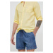 Džínové šortky Polo Ralph Lauren pánské, tmavomodrá barva