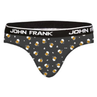 Pánské slipy John Frank JFBRIEF245 | černá