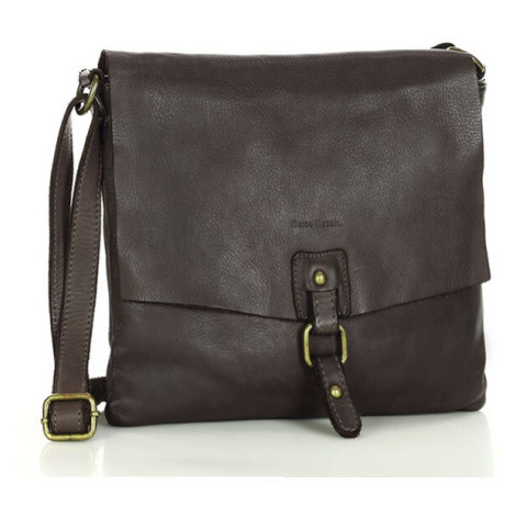 Městská kožená kabelka MARCO Kabelky od Hraběnky vintage; hnědá káva