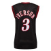 Mitchell & Ness Tričko 'PHILADELPHIA 76ERS | ALLEN IVERSON 2000-01 #3 - NBA SWINGMAN' černá / bí