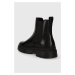 Kožené boty Vagabond Shoemakers JAMES pánské, černá barva, 5680.101.20