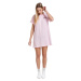 Meatfly dámské šaty Senna Baby Pink | Růžová | 100% bavlna