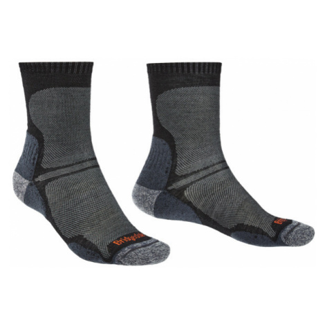 Ponožky Bridgedale Hike Ultra Light T2 Merino Performance black/845 XL (12+)