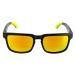 Meatfly sluneční brýle Memphis Lime Stripes | Černá