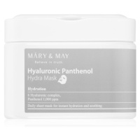 MARY & MAY Hyaluronic Panthenol Hydra Mask sada plátýnkových masek pro intenzivní hydrataci plet