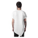 Urban Classics Moderní pánské tričko Pierce bílé Bílá