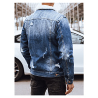 Pánská modrá džínová bunda Dstreet TX4580