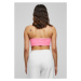 Ladies Neon Bandeau Top - neonpink