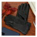 Pánské kožené rukavice Beltimore K33 L/XL černé