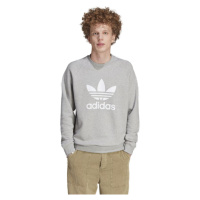 ADIDAS ORIGINALS-TREFOIL CREW-IM4501-medium grey heather Šedá