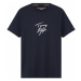 Tommy Hilfiger pánské tričko Crew Neck Logo modré