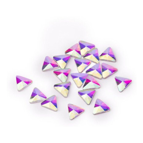 Zirkonové 3D diamanty nehty č.7 AB 20ks Allepaznokcie