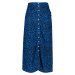 Tommy Jeans dámská modrá vzorovaná sukně