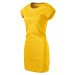 Malfini Freedom Dámské bavlněné šaty 178 žlutá