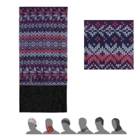 Sensor Tube Fleece Vločky šátek multifunkční multicolor