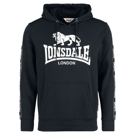 Lonsdale London SCOUSBURGH Mikina s kapucí černá