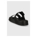 Pantofle Melissa MELISSA COZY SLIDE M LOVER AD dámské, černá barva, M.35849.W174