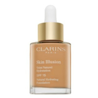 Clarins Skin Illusion Natural Hydrating Foundation tekutý make-up s hydratačním účinkem 112 Ambe