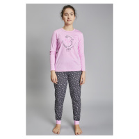 Dívčí pyžamo Italian Fashion Antilia Růžovo-šedá