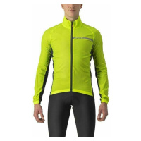 Castelli Squadra Stretch Jacket Electric Lime/Dark Gray Bunda