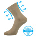 Boma Viktor Pánské ponožky s extra volným lemem - 3 páry BM000000624700100173 béžová