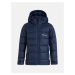 Bunda peak performance jr frost down jacket modrá