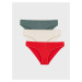 LC Waikiki Plain Bikini Panties 3 Pack