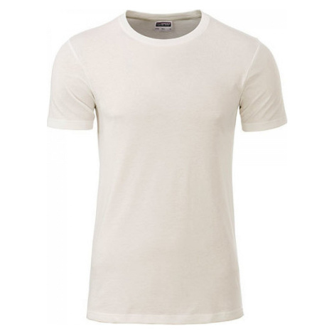 James & Nicholson Základní tričko Basic T James and Nicholson 100% organická bavlna
