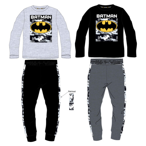 Batman - licence Chlapecké pyžamo - Batman 5204461, černá/ antracit kalhoty Barva: Černá