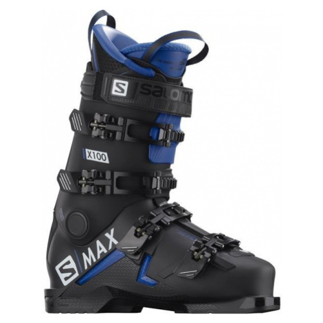 Lyžařské boty Salomon S/MAX X100 - černá/modrá 29/29.5