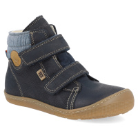 Barefoot dětské zimní boty Koel - Dean 2.0 WP Wool Navy modré