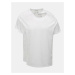 Sada dvou slim fit basic triček pod košili v bílé barvě Blend - Pánské