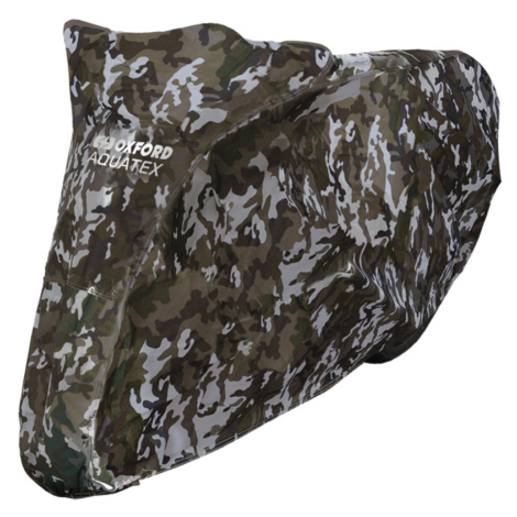 Plachta na motorku Oxford Aquatex Camo S maskáč