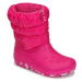 Crocs Classic Neo Puff Boot K Růžová