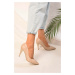 Shoeberry Women's Prone Skin, Classic Stiletto Heeled Stilettos